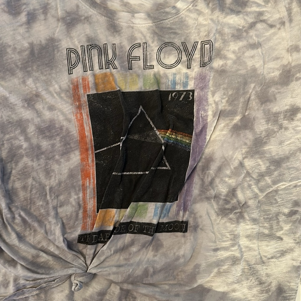 Pink Floyd tye dye shirt large knit riot size large